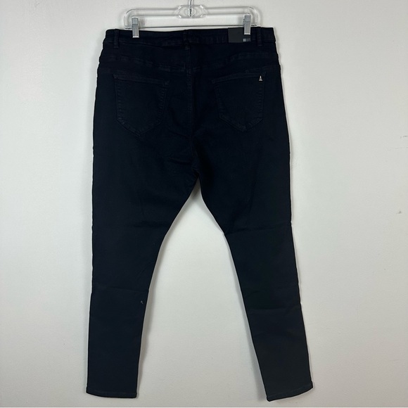 Lala Anthony by Ashley Stewart | Black Stiletto Skinny Jeans Size 18 NWT - Picture 6 of 6